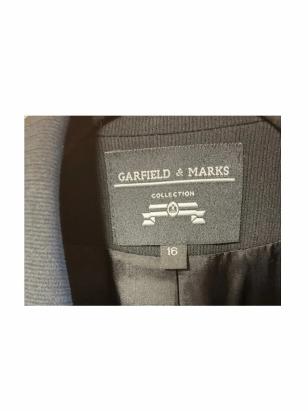 Garfield &‎ Marks Classic Black Single Button Blazer